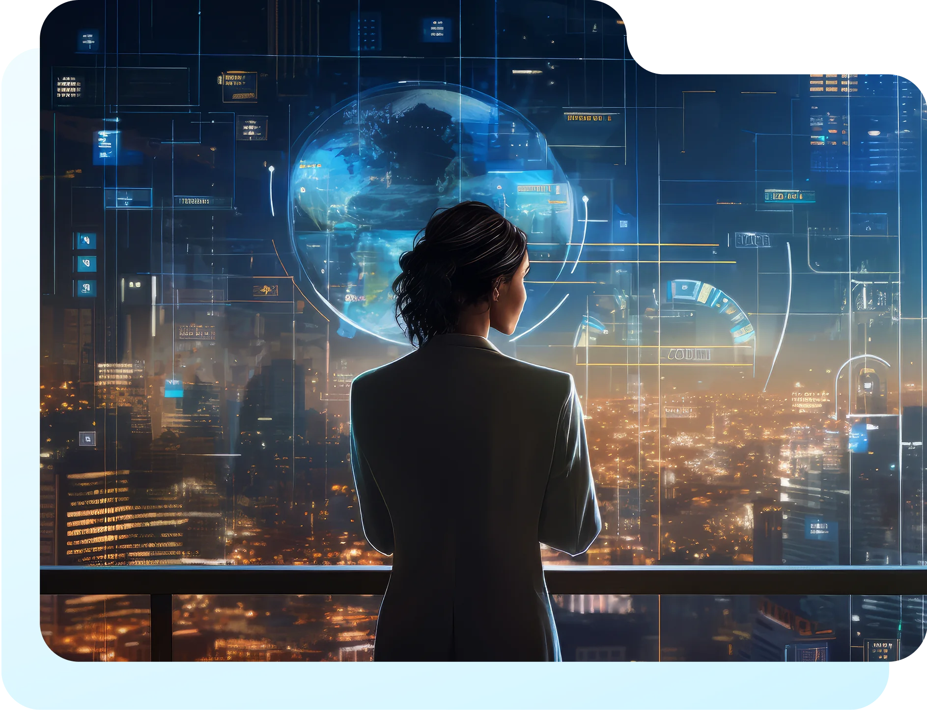 A connected world of technology and opportunity